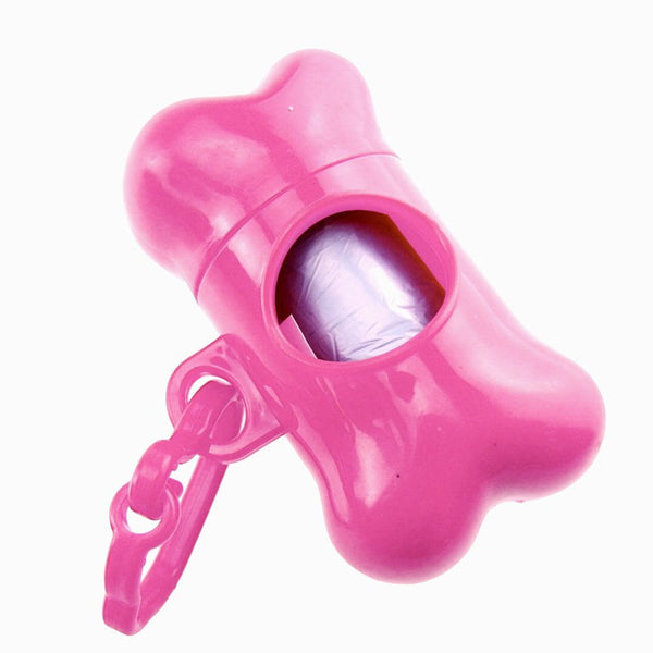 1 PCS Pet Dog Bags Dispenser Bone Type Case For pet Waste Bags Products for Dogs Wholesale Retail Pet Product Supplies Pets