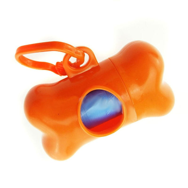 1 PCS Pet Dog Bags Dispenser Bone Type Case For pet Waste Bags Products for Dogs Wholesale Retail Pet Product Supplies Pets